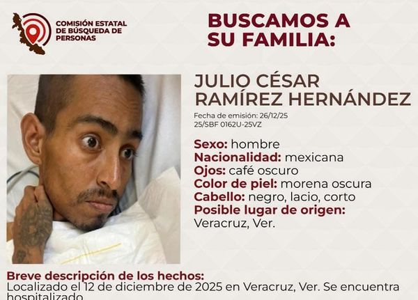 ¡BUSCAN A FAMILIARES DE JULIO CÉSAR!