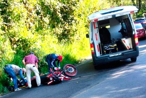 ¡MOTOCICLISTA PIERDE LA VIDA EN JILOTEPEC!
