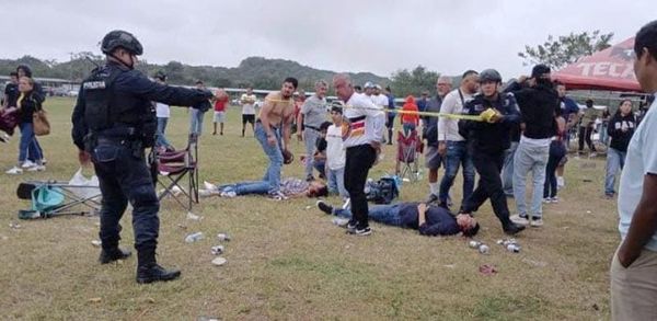 ¡PÁNICO EN CAMPO DE FÚTBOL! - ASESINARON A BALAZOS A TRABAJADOR DE UN JUZGADO Y A SU ESPOSA