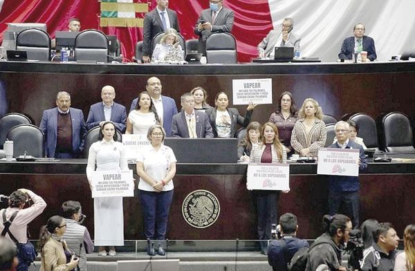 ¡DIPUTADOS MORENISTAS APRUEBAN PROHIBICIÓN TOTAL DE VAPEADORES!