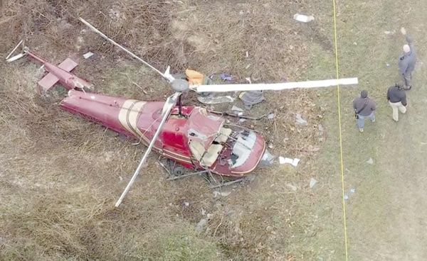 ¡UN MUERTO Y UN HERIDO EN CHOQUE DE HELICÓPTEROS EN NUEVA JERSEY!