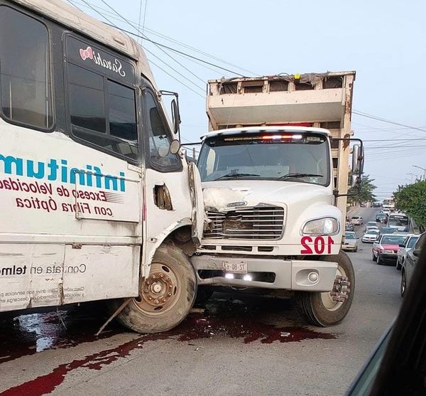 ¡CARAMBOLAZO EN RÍO MEDIO!