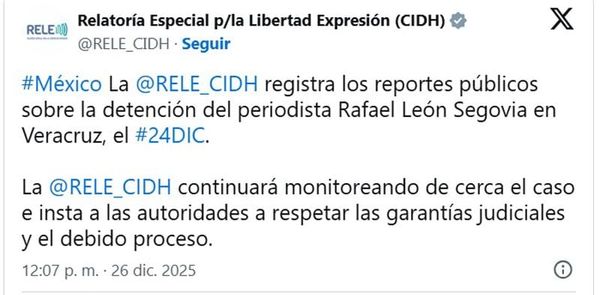 ¡SE PONEN LUPA! - *Por el caso del reportero detenido
