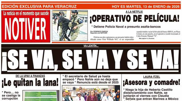 LA PORTADA - MARTES 13 DE ENERO 2026