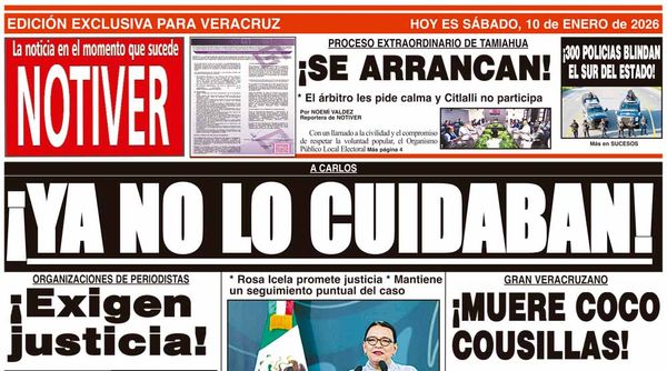 LA PORTADA - SÁBADO 10 DE ENERO 2026