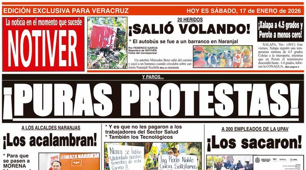 LA PORTADA - SÁBADO 17 DE ENERO 2026