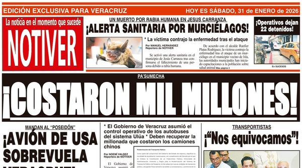 LA PORTADA - SÁBADO 31 DE ENERO 2026