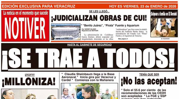 LA PORTADA - VIERNES 23 DE ENERO 2026