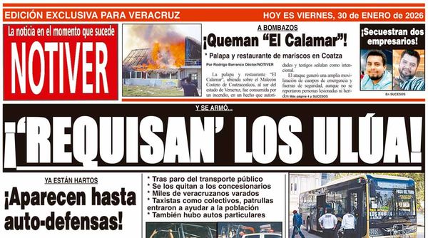 LA PORTADA - VIERNES 30 DE ENERO 2026