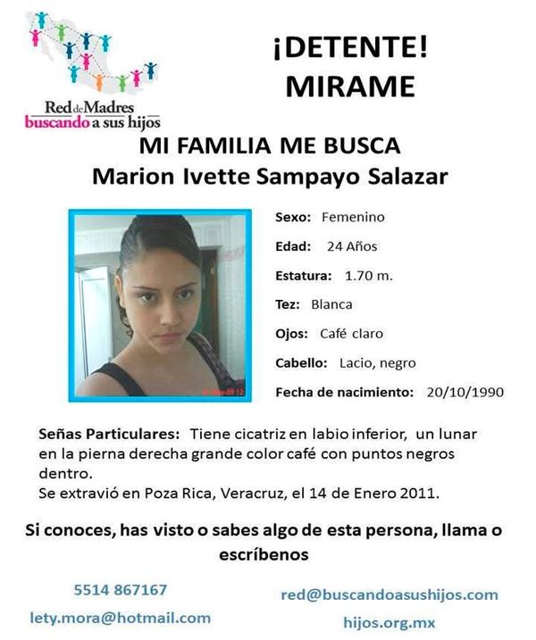 ¡15 AÑOS SIN MARION! - DESAPARECIÓ EN POZA RICA