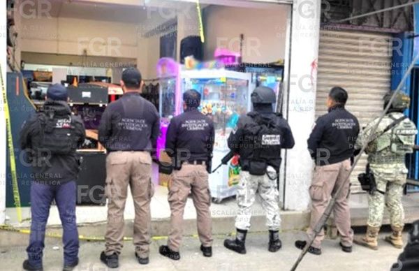 ¡DA FGR GOLPE A MINI CASINO EN TUXPAN!