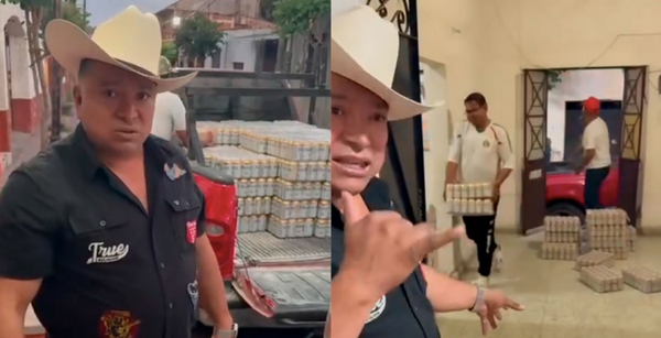 ¡ALCALDE DE AMACUZAC COMPRA 24 MIL CERVEZAS!