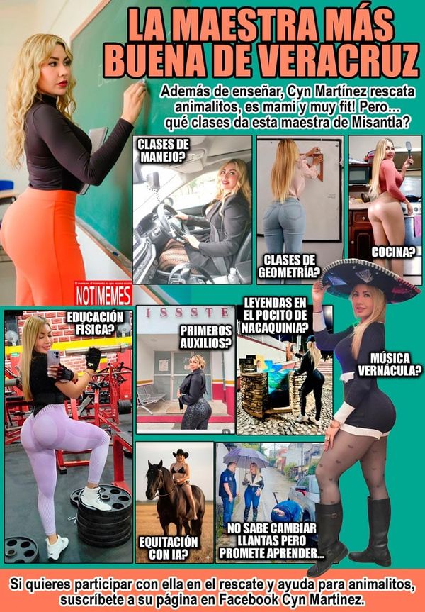 NOTI-MEME | - LA MAESTRA MÁS BUENA DE VERACRUZ