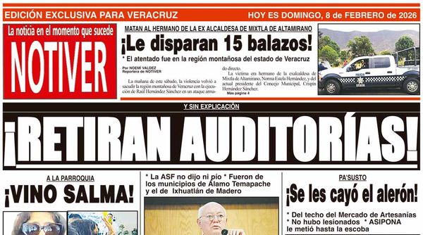 LA PORTADA - DOMINGO 8 DE FEBRERO 2026