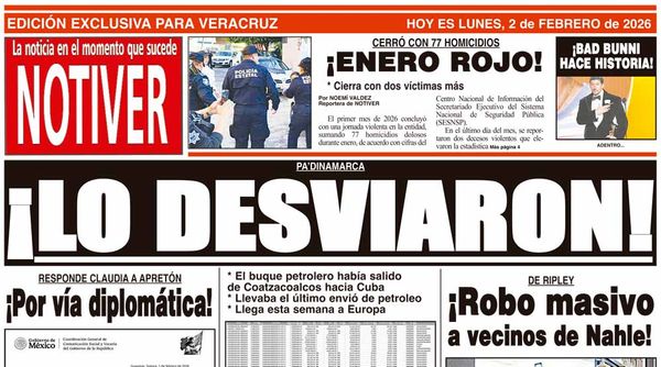 LA PORTADA - LUNES 2 DE FEBRERO 2026