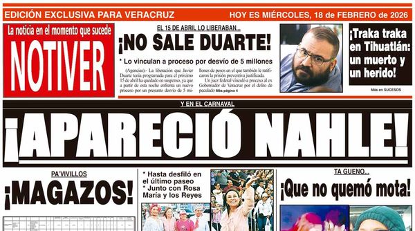 LA PORTADA - MIÉRCOLES 18 DE FEBRERO 2026