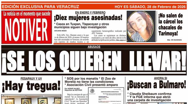 LA PORTADA - SÁBADO 28 DE FEBRERO 2026