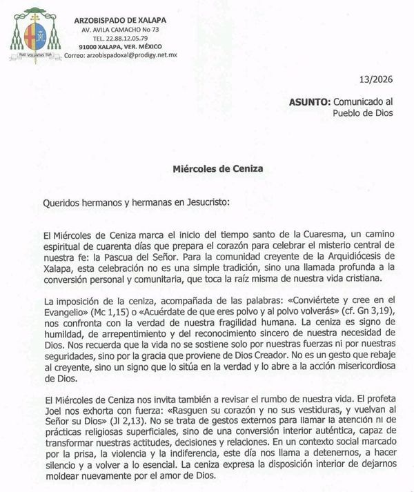 ¡COMIENZA LA CUARESMA! - *Iglesia llama a la conversión