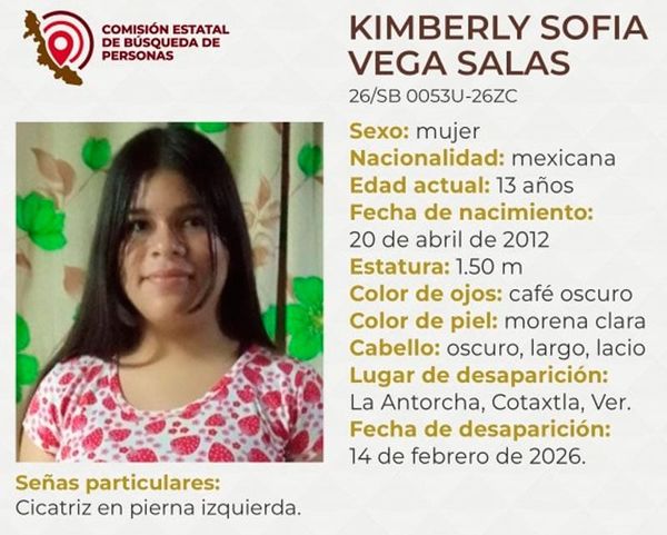 ¡DESAPARECEN DOS ADOLESCENTES DE 13 Y 15 AÑOS EN COTAXTLA!