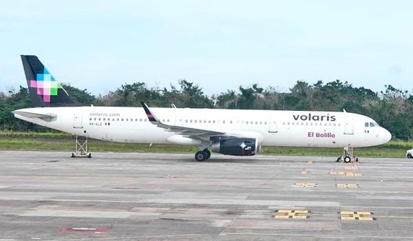 ¡SE LE TRONÓ EL MOTOR! - *DEL AVIÓN DE VOLARIS