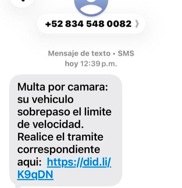 ¡ALERTAN DE FRAUDE CIBERNÉTICO! - *Utilizando supuestas infracciones por foto multas