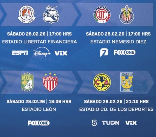 ¡DUELOS DE ALTA CALIDAD HOY EN LA JORNADA SABATINA!