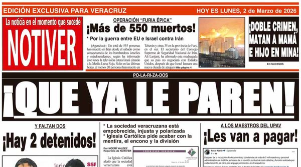 LA PORTADA - LUNES 2 DE MARZO