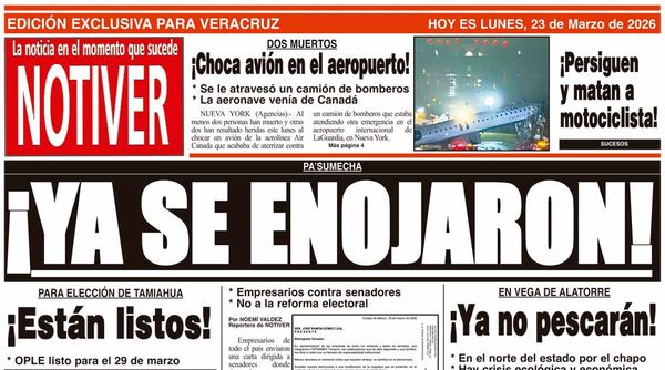 LA PORTADA - LUNES 23 DE MARZO 2026