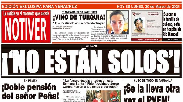 LA PORTADA - LUNES 30 DE MARZO 2026