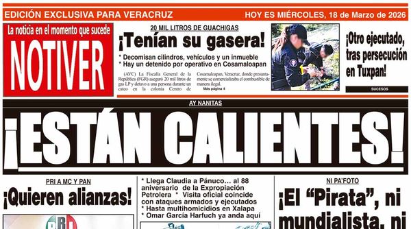 LA PORTADA - MIÉRCOLES 18 DE MARZO 2026