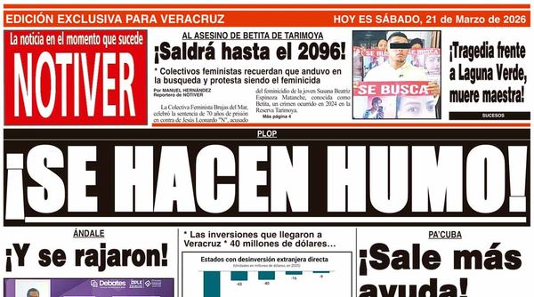 LA PORTADA - SÁBADO 21 DE MARZO 2026