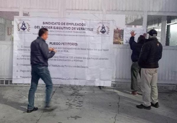 ¡REBELIÓN EN LA SIOP! - *Para exigir base para 38 trabajadores