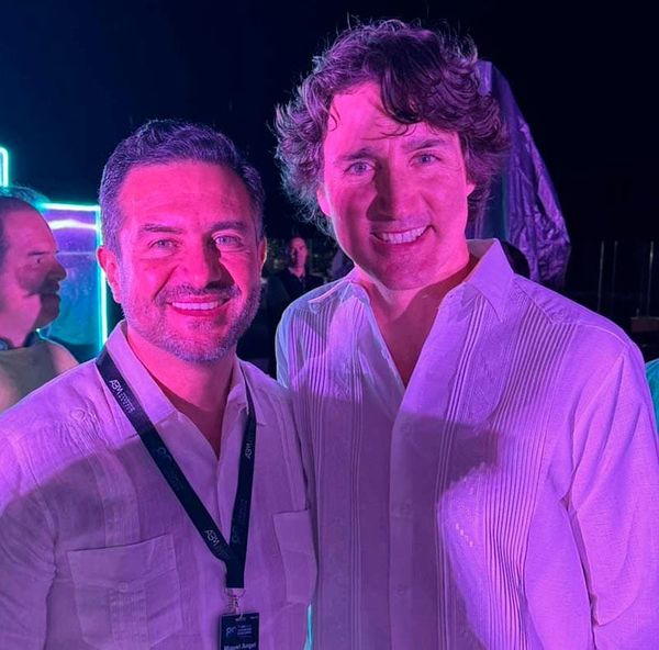 ¡ESTUVO CON TRUDEAU! - CHIKY-YUNES