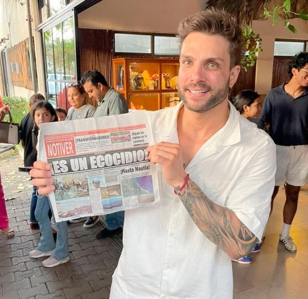 ¡NICOLA PORCELLA CON NOTIVER! - *Vino al cierre de las fiestas de San José en Lerdo de Tejada