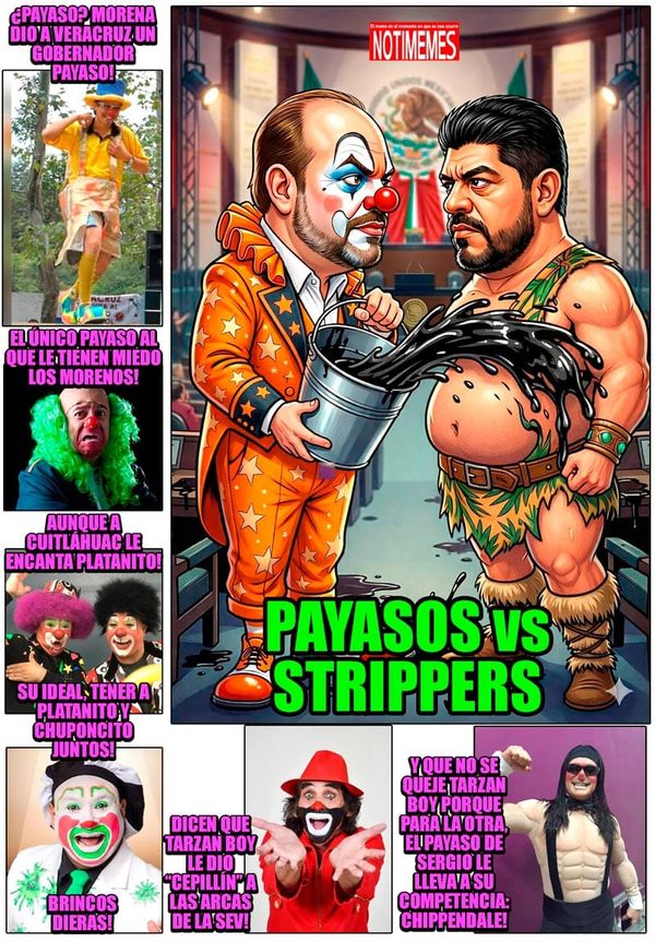 NOTI-MEME | - PAYASOS VS STRIPPERS