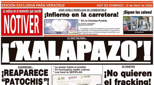LA PORTADA - DOMINGO 12 DE ABRIL 2026