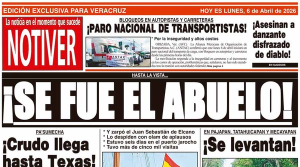 LA PORTADA - LUNES 6 DE ABRIL 2026