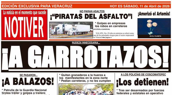 LA PORTADA - SÁBADO 11 DE ABRIL 2026