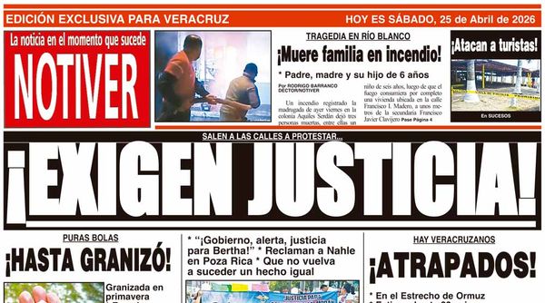 LA PORTADA - SÁBADO 25 DE ABRIL 2026