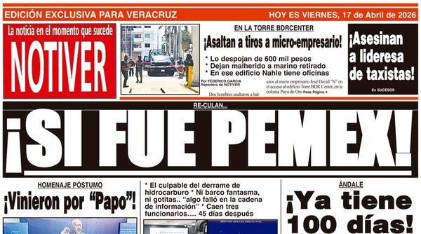 LA PORTADA - VIERNES 17 DE ABRIL 2026