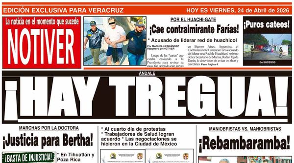 LA PORTADA - VIERNES 24 DE ABRIL 2026