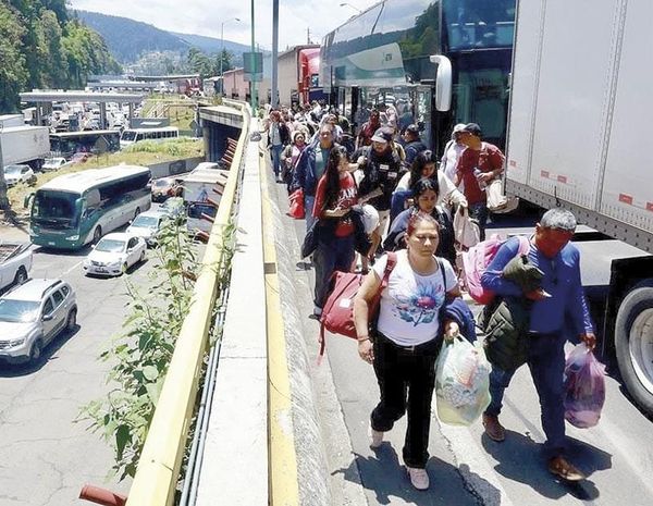 ¡BLOQUEOS PARA PEDIR SEGURIDAD TRANSPORTISTAS Y AGRICULTORES!