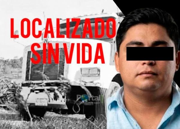 ¡ENCUENTRAN CUERPO DESMEMBRADO DE JOVEN OPERADOR DE VOLTEO!