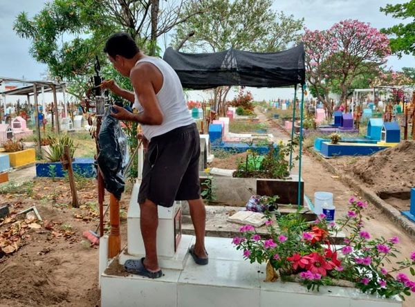 ¡LE CAMBIAN LA CARA AL PANTEÓN MUNICIPAL!