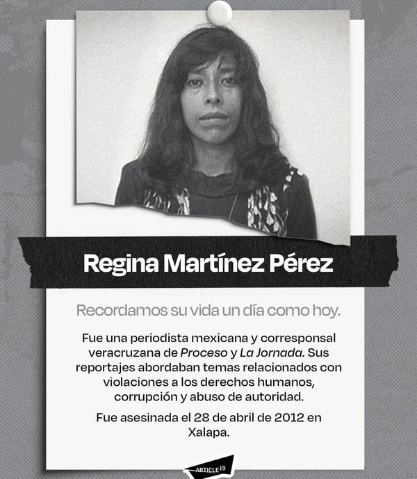 ¡14 AÑOS SIN REGINA! - *Y no hay justicia