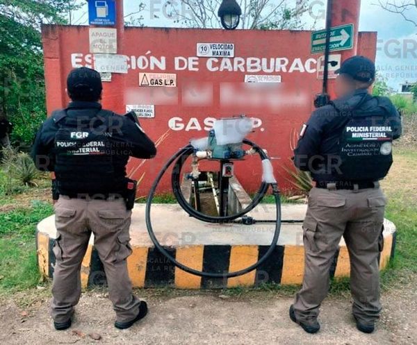 ¡ASEGURAN 3 MIL LITROS DE GAS LP!