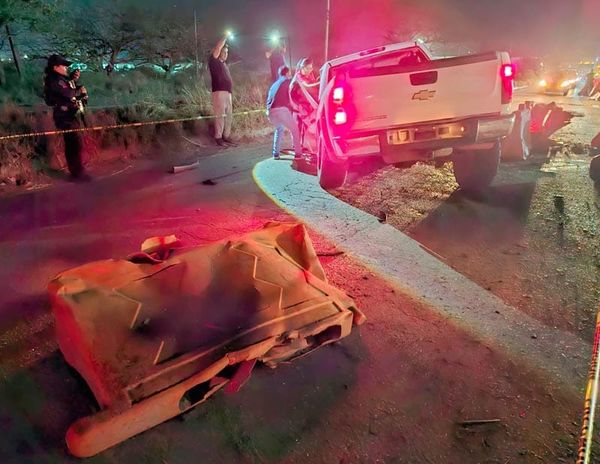 ¡UN HERIDO Y UNA CAMIONETA DESTROZADA EN CARRETERAZO!