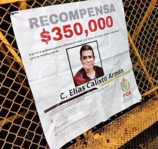 ¡CLONAN CARTEL DE RECOMPENSA DE LA FGE!