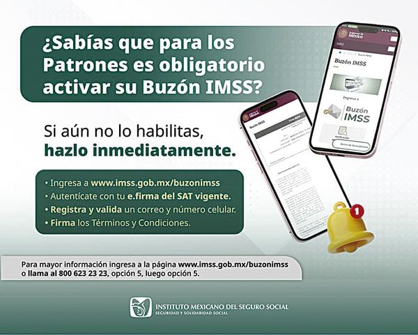 ¡INVITA IMSS VERACRUZ NORTE A ACTIVAR BUZÓN IMSS PARA FACILITAR TRÁMITES Y NOTIFICACIONES!