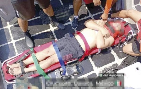 ¡RESCATA MARINA A DOS TURISTAS!